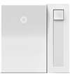 Legrand adorne White Paddle Dimmer in White Finish - ADPD453LW2