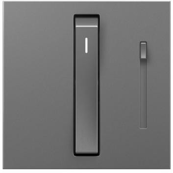 Legrand adorne Wireless Remote Whisper Dimmer in Magnesium Finish - ADWRMRUM2