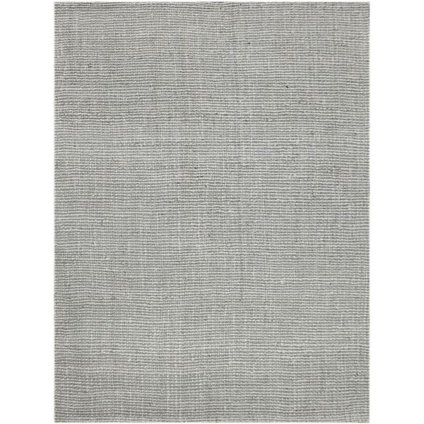 Andaman Silver Hand-Woven Rectangular Accent Rug 2'x3'