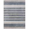 Blend Gray Hand-Woven Rectangular Area Rug 8'x10'