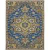 Boho Yellow Hand-Tufted Rectangular Area Rug 7'6"x9'6"