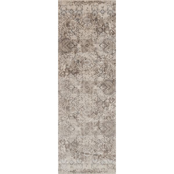 Cambridge Ivory Pattern Runner Rug 2'6"x8'