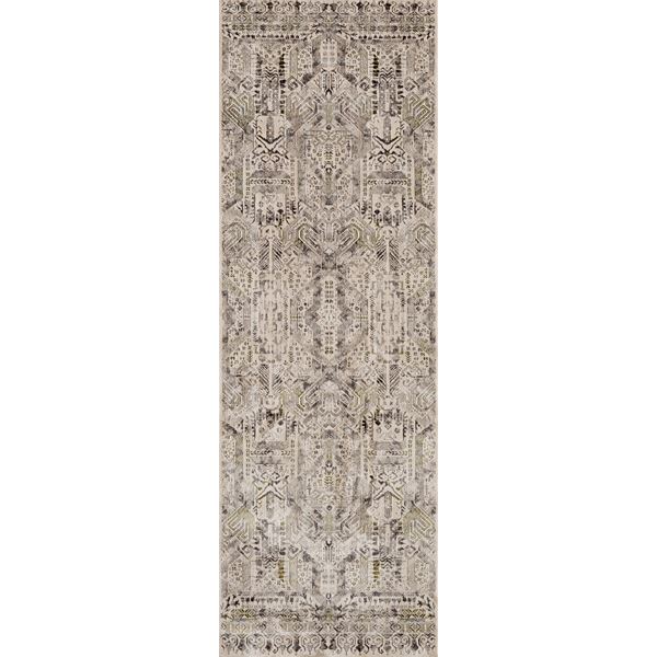 Cambridge Gold Pattern Runner Rug 2'6"x8'