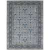 Castille Blue Hand-Tufted Rectangular Area Rug 7'6"x9'6"