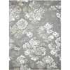 Kanoka Silver Hand-Tufted Rectangular Area Rug 7'6"x9'6"