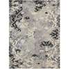 Kanoka Gray Hand-Tufted Rectangular Area Rug 5'x8'