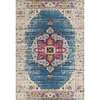 Manhattan Teal-Pink Medallion Runner Rug 2'6"x6'