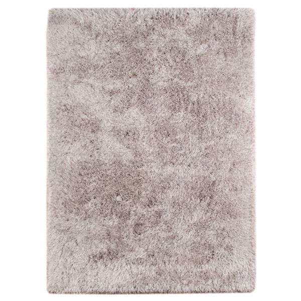 Metro Light Gray Solid Rectangular Accent Rug 2'x3'