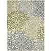 Piazza Cream Floral Rectangular Accent Rug 2'x3'