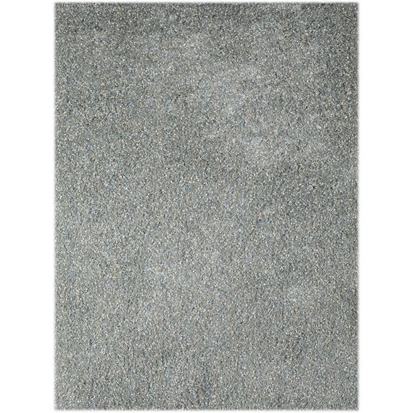 Peacock Light Blue Solid Rectangular Area Rug 5'x7'6"