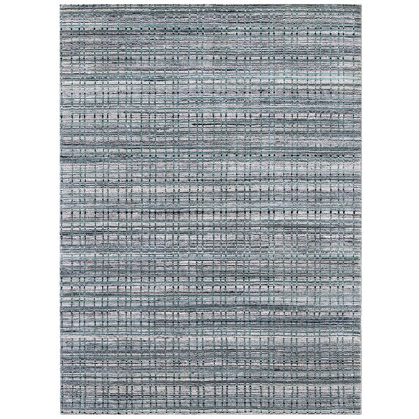 Paradise Blue Hand-Woven Rectangular Accent Rug 2'x3'