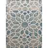 Shibori Green Hand-Tufted Rectangular Area Rug 7'6"x9'6"