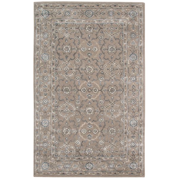 Urban Beige Hand-Tufted Rectangular Area Rug 7'6"x9'6"