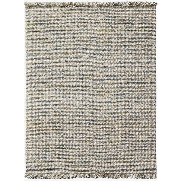 Vivid Gold Hand-Woven Rectangular Area Rug 9'x12'