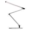 Z-Bar slim LED Desk Lamp with Base