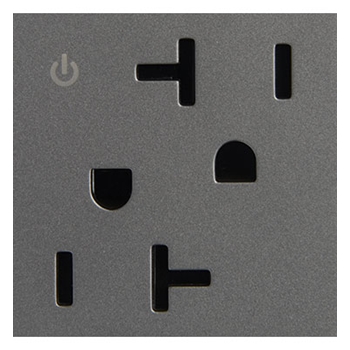 Tamper-Resistant Dual Controlled Outlet, 20A