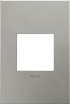 Legrand adorne Brushed Stainless Steel Switch Plate in Brushed Stainless Steel Finish - AWC1G2BS4