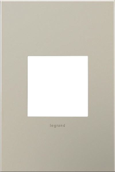 Legrand adorne Satin Nickel Switch Plate in Satin Nickel Finish - AWC1G2SN4