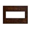 Hubbardton Forge Bronze, 3-Gang Wall Plate - AWM3GHFBR1