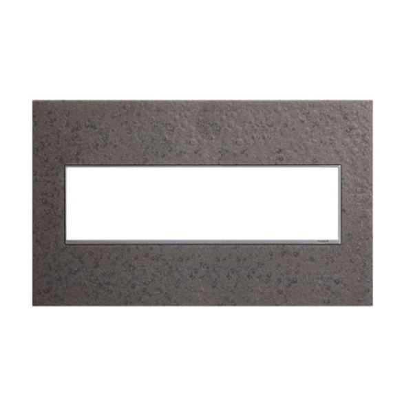 Hubbardton Forge Natural Iron, 4-Gang Wall Plate - AWM4GHFFE1