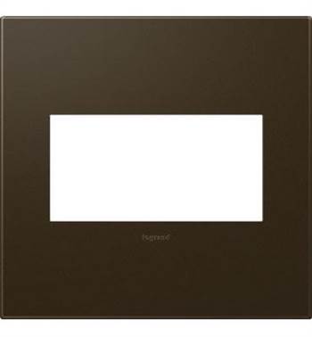 Legrand Adorne Bronze, 2-Gang Wall Plate AWP2GBR4