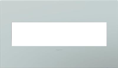 Legrand adorne Pale Blue Switch Plate in Pale Blue Finish - AWP4GBL4