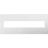 Gloss White 6-Gang Wall Plate - AWP6GWH1