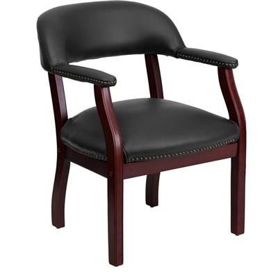 Black Vinyl Luxurious Conference Chair
