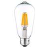 6W LED E26 ST58 2700K CL Bulb