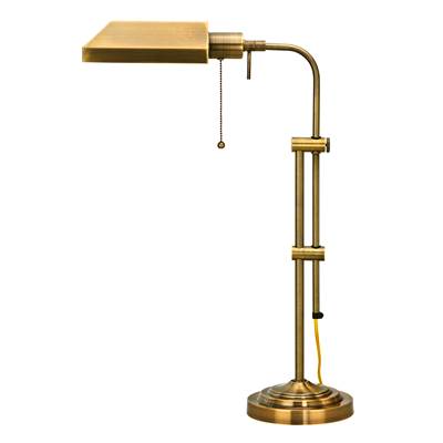 Pharmacy Table Lamp with Adjustable Pole