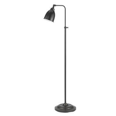 Pharmacy Floor Lamp with Adjustable Pole