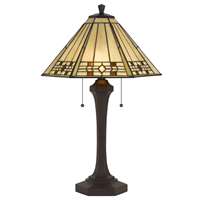 Cal Lighting Table Lamp - Matt Black - BO-2676TB