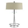 Lecce Metal Table Lamp with Burlap Shade