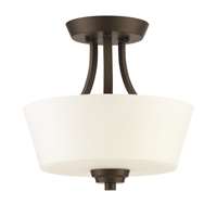 2 Light Convertible Semi Flush