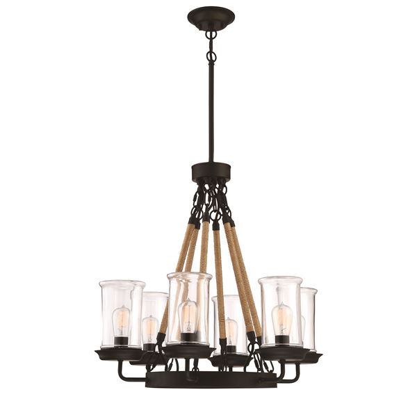 6-LT Outdoor Chandelier