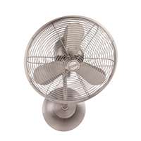 Craftmade 14" Bellows I Hard-Wired Wall Fan - Brushed Polished Nickel - BW116BNK3-HW