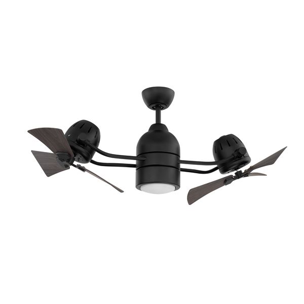 18" Dual Head Ceiling Fan & Light Kit