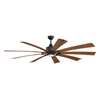 60" Ceiling Fan w/Blades, Light Kit