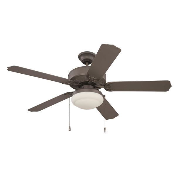 52" Enduro Plastic with Light Kit Ceiling Fan