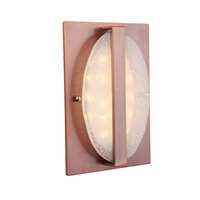 Craftmade Illuminated Recessed w/Round Artisan Glass - Brushed Copper - ICH1720-BCP