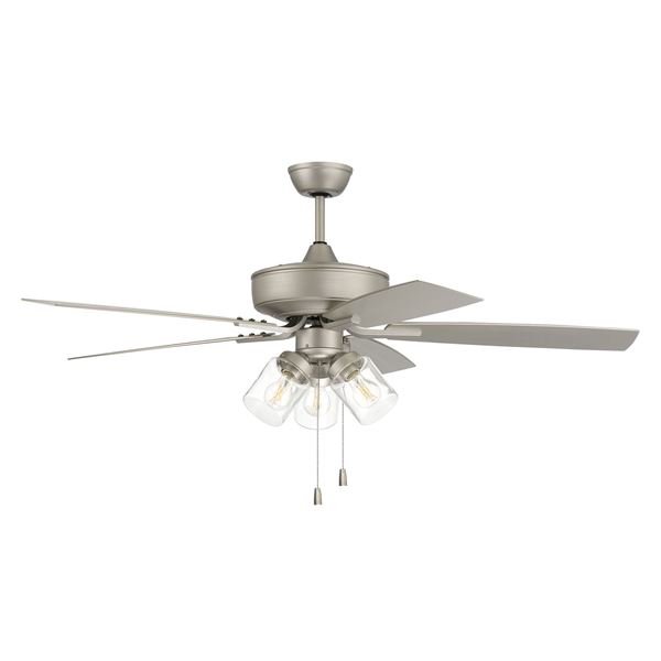 52" Outdoor Pro Plus Ceiling Fan w/3 Light Kit