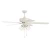 52" Outdoor Pro Plus Ceiling Fan w/3 Light Kit