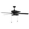 52" Outdoor Pro Plus Ceiling Fan w/Light Kit