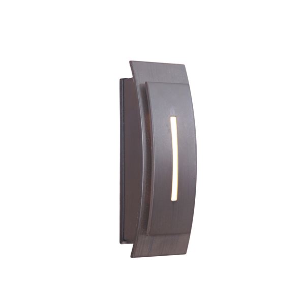 Contemporary Curved Lighted Touch Button