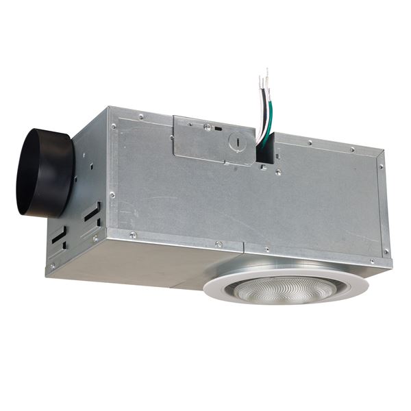 Recessed 70 CFM Ventilator/75W Light