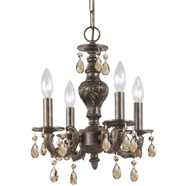 4 Light Mini Chandelier