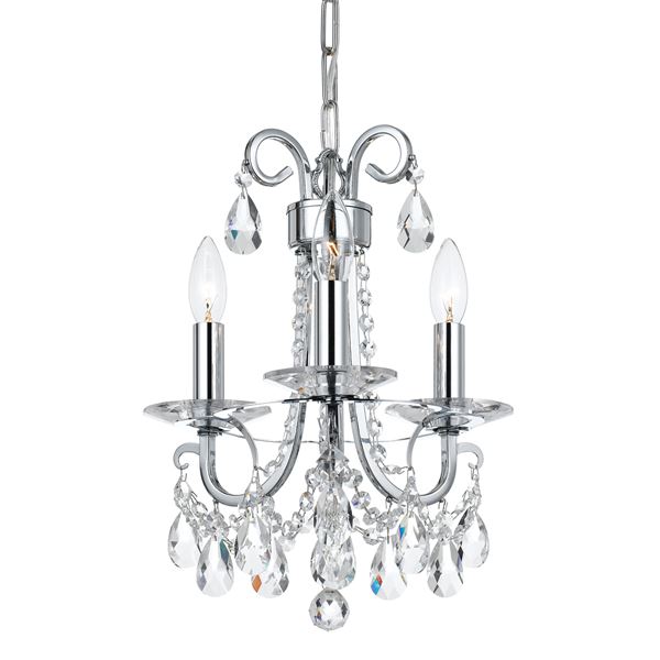 3 Light Mini Chandelier