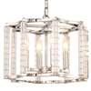 Crystorama Carson Polished Nickel 4 Light Mini Chandelier Convertible