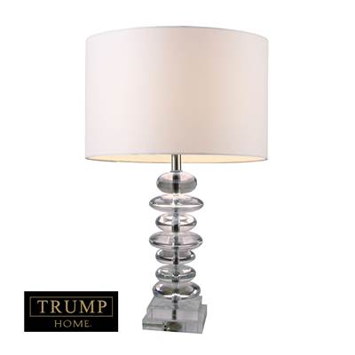 Madison Table Lamp In Clear Crystal