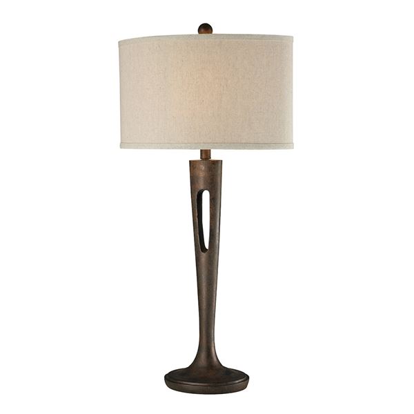 Elk Martcliff Table Lamp - Burnished Bronze - D2426